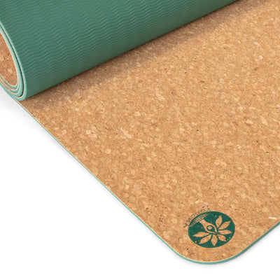 Spacious Nomad XL Eco-Friendly Cork Yoga Mat - Korvel