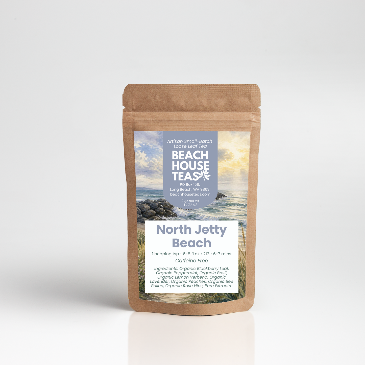Té de hojas sueltas de North Jetty Beach