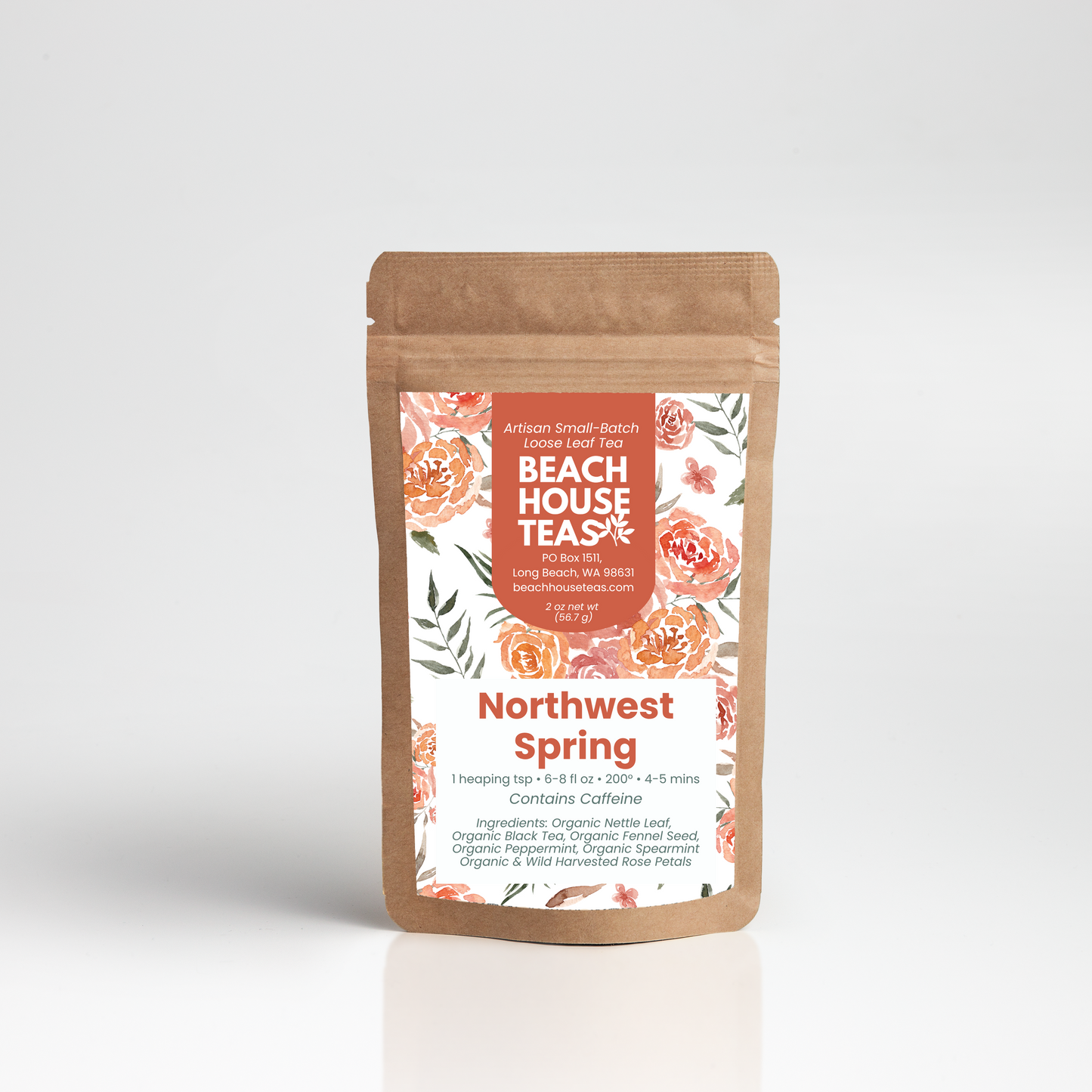 Té orgánico de primavera del noroeste