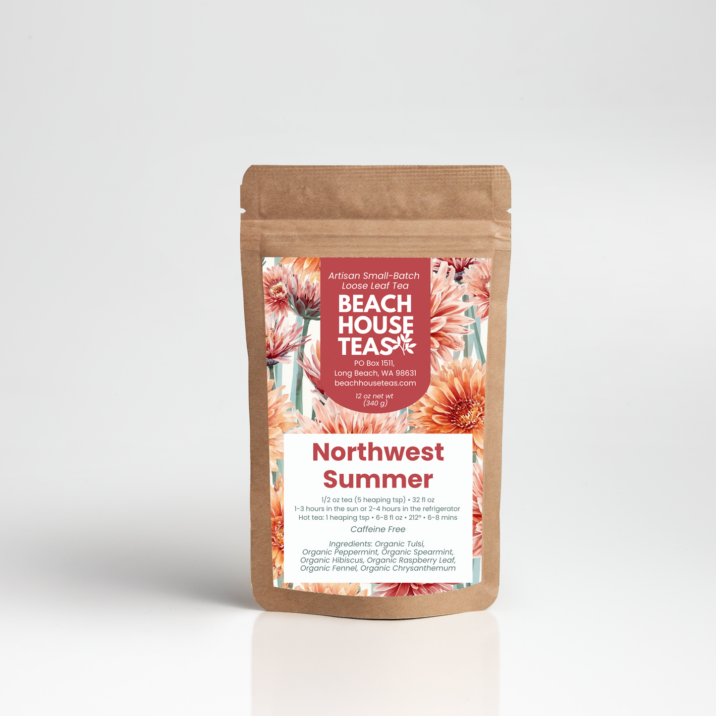 Northwest Summer Iced Blend Herbal Tea