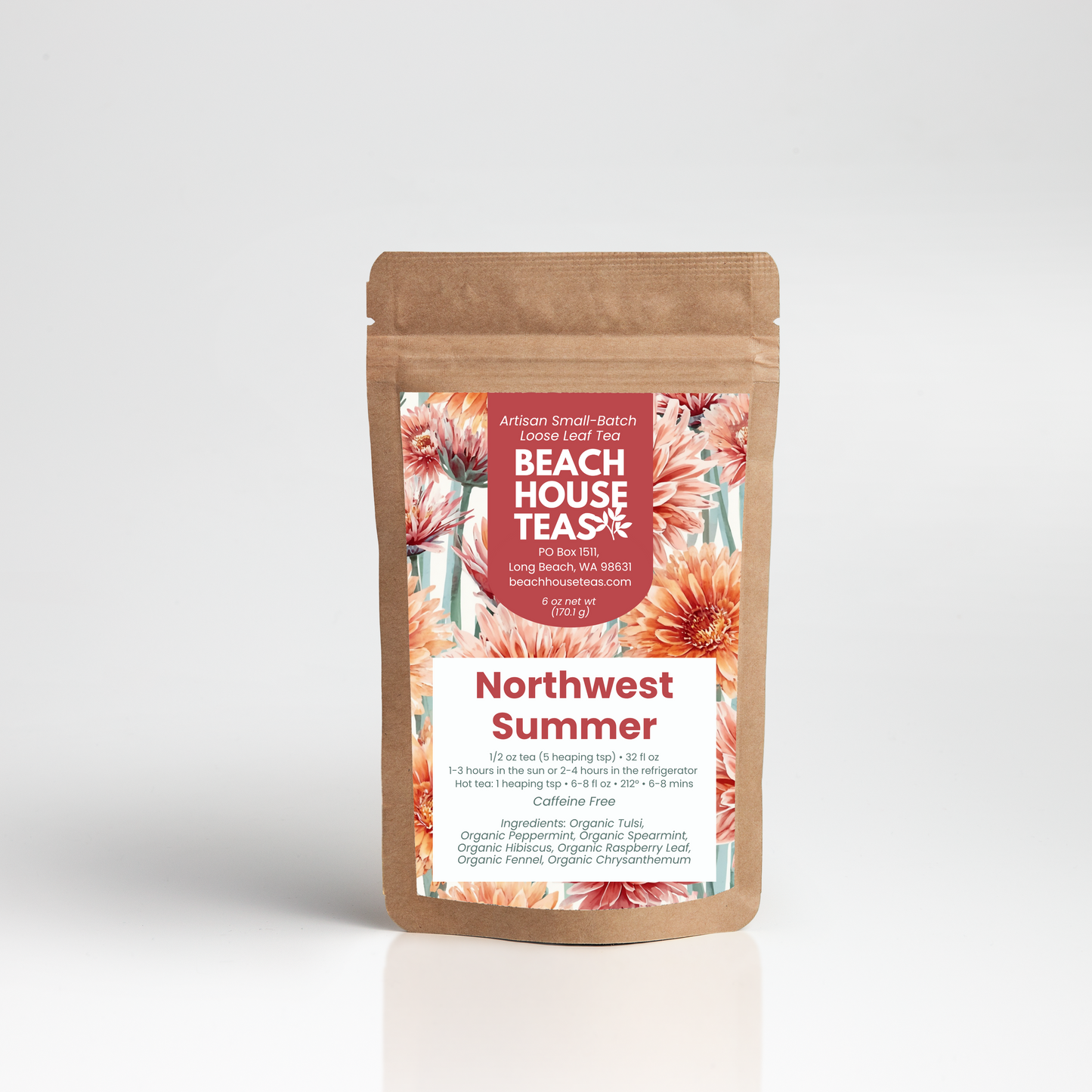 Northwest Summer Iced Blend Herbal Tea