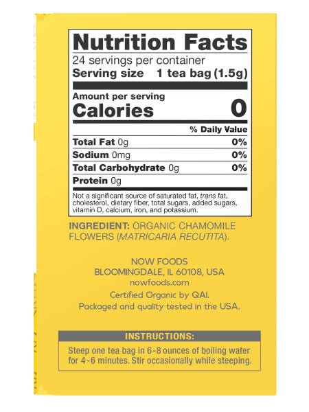 Caffeine-Free Herbal Infusion Tea - NOW - Korvel