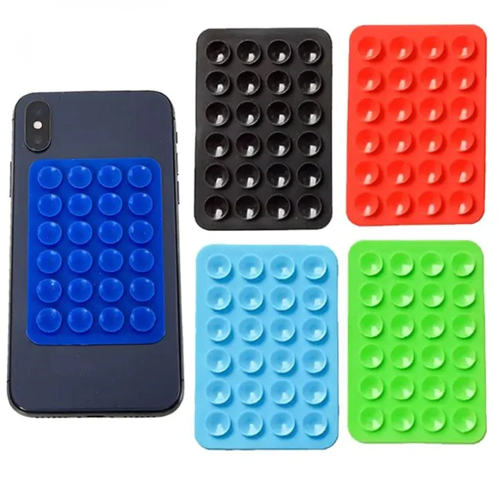 Tampon de suction en silicone double face pour téléphones mobiles