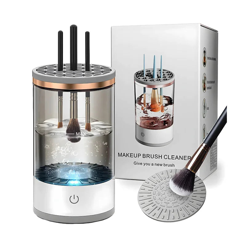 Nettoyeur et Séchoir Électrique pour Pinceaux de Maquillage