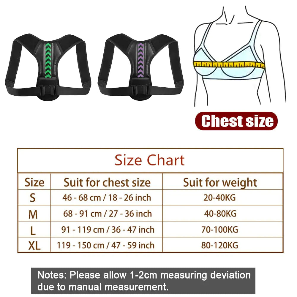 Adjustable Posture Corrector for Men & Women