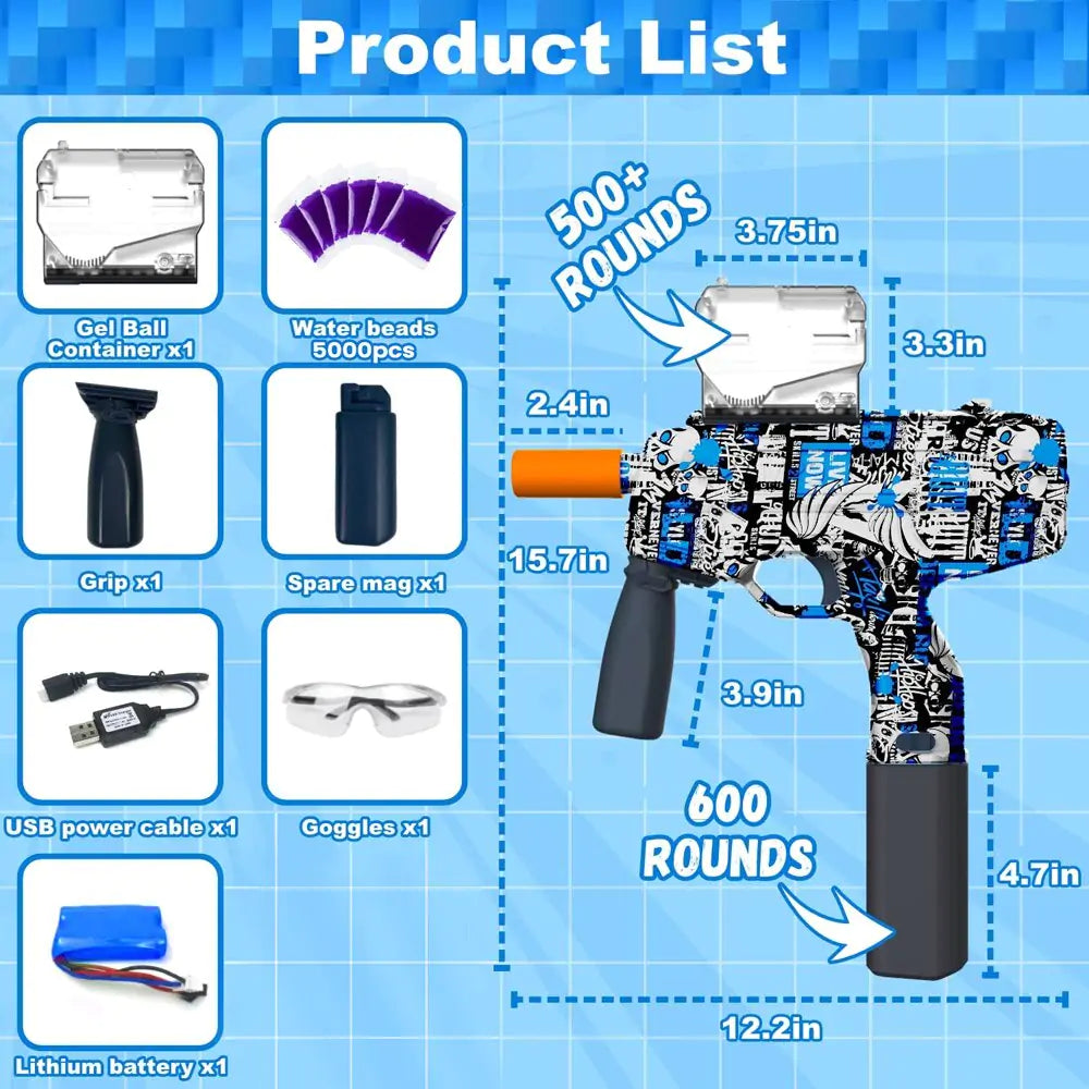 Juguete de pistola lanzadora de gel Ball Blaster