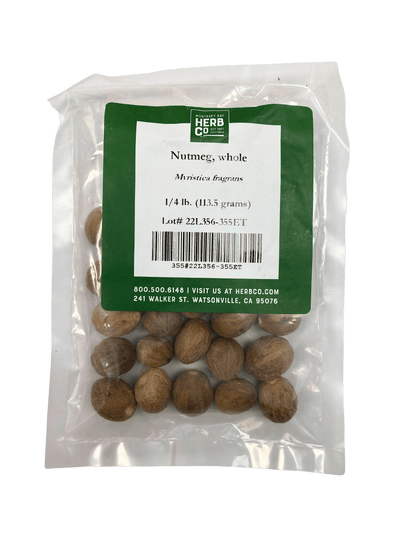Whole Nutmeg Spice - Premium Quality Flavor Enhancer - Korvel