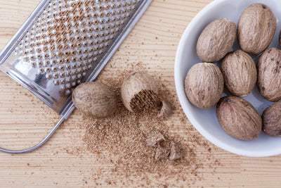 Whole Nutmeg Spice - Premium Quality Flavor Enhancer - Korvel