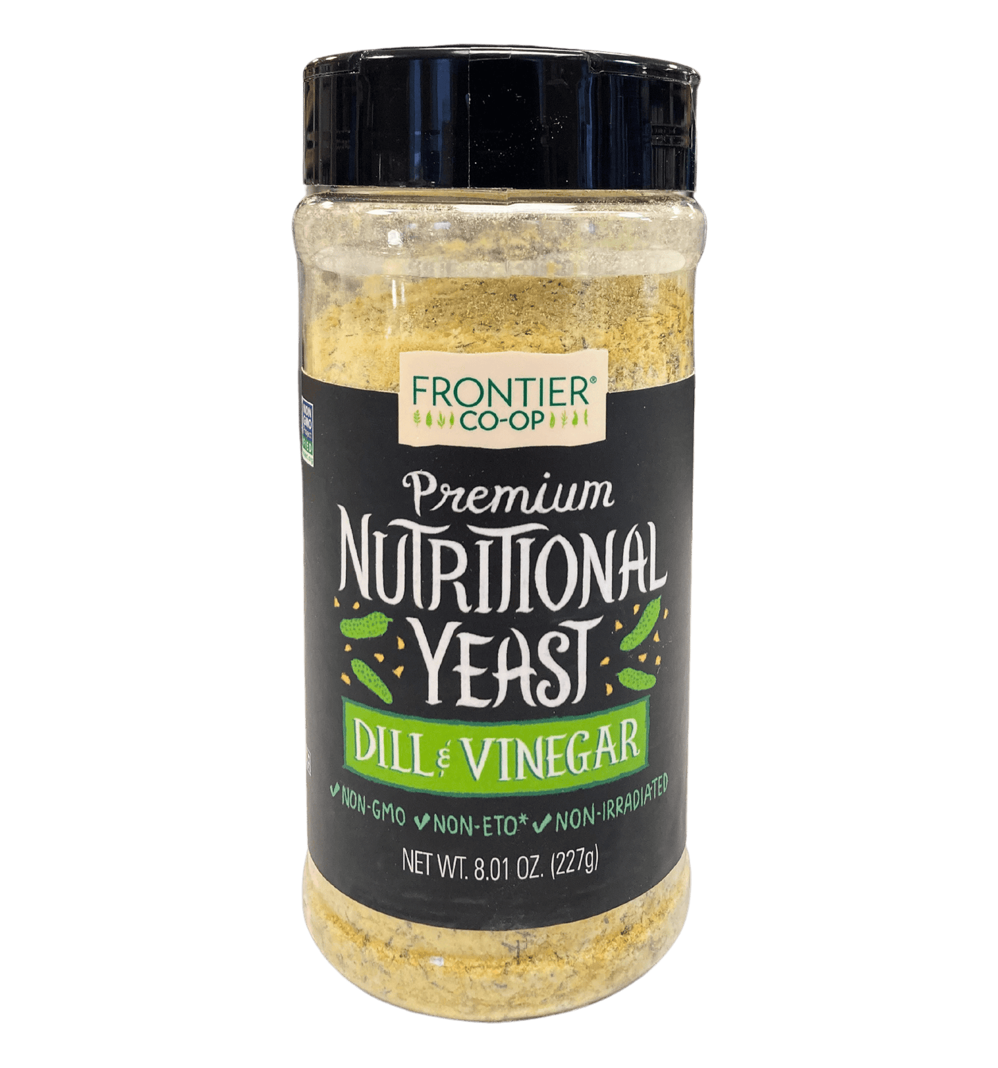 Frontier Co-op Nutritional Yeast Flavor Blends – Dill & ACV / Himalayan Salt & ACV