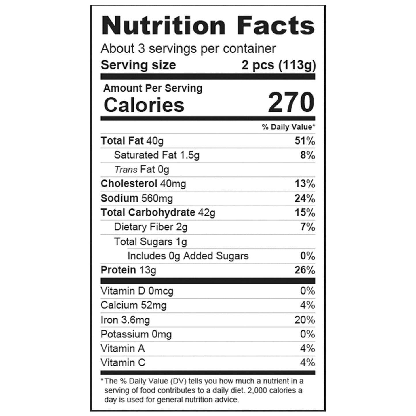 Moda Chiborek con carne molida – Paquete de regalo, 6 piezas (340 g)