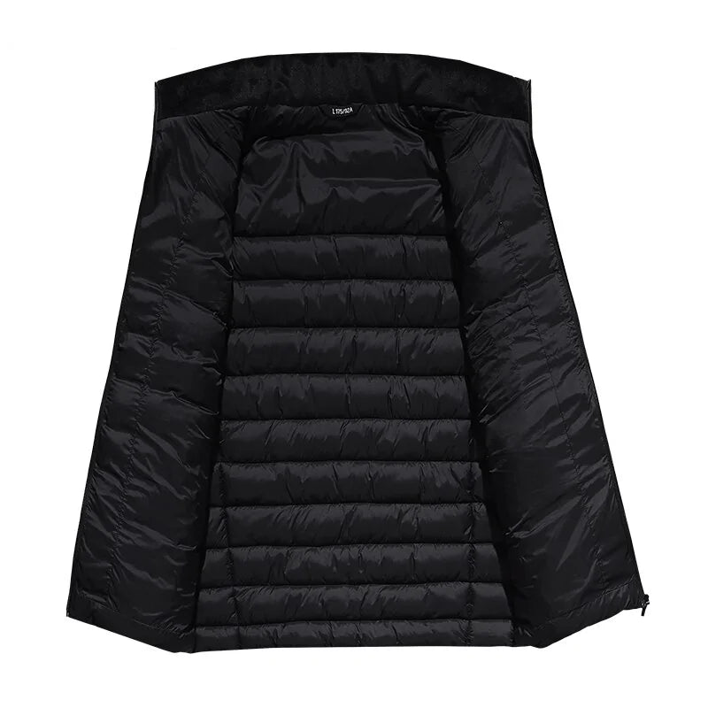 Abrigo de Invierno Premium para Hombre con Acolchado Grueso