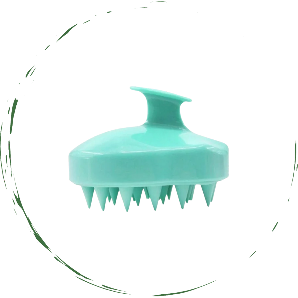 Brosse de massage du cuir chevelu Premium