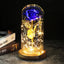 Enchanted Glass Rose Decoration for Home Decor