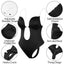 Deep V-Neck Shapewear Bodysuit for Women