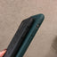 Coque de téléphone en cuir élégant en maille pour modèles d'iPhone