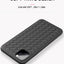 Coque de téléphone en cuir élégant en maille pour modèles d'iPhone
