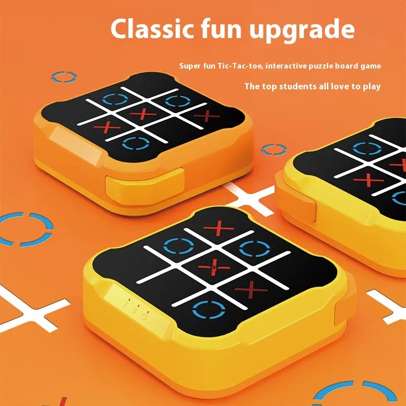 Educational Tic-Tac-Toe Chess Game for Children