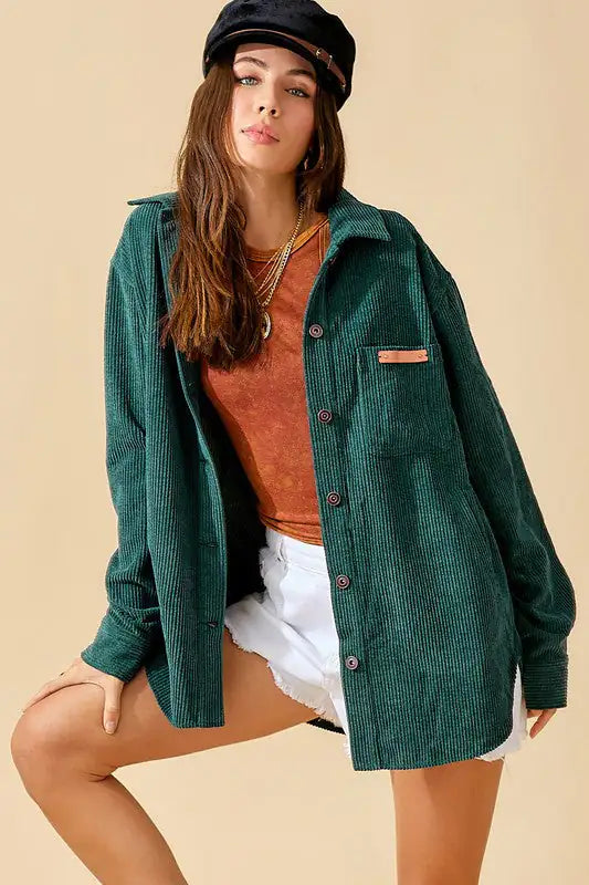 Madera Shacket - Capa Elegante para Cada Temporada