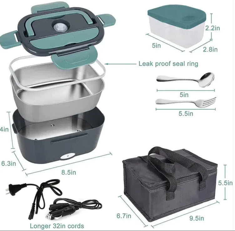 Premium Electric Lunch Box Food Warmer Set