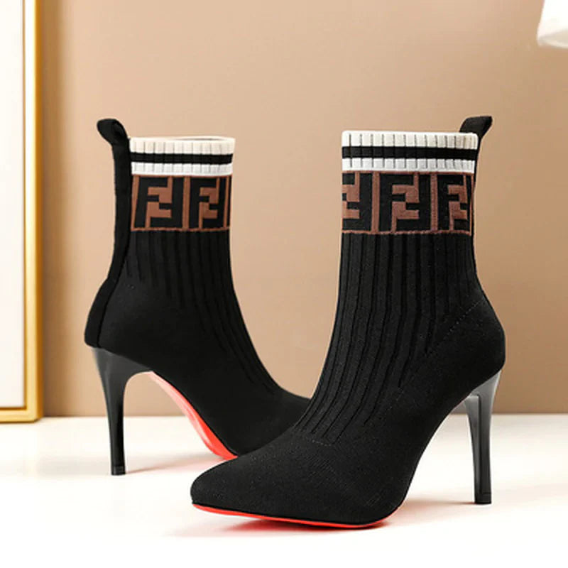 Elegant Black Sock Boots for Every Occasion