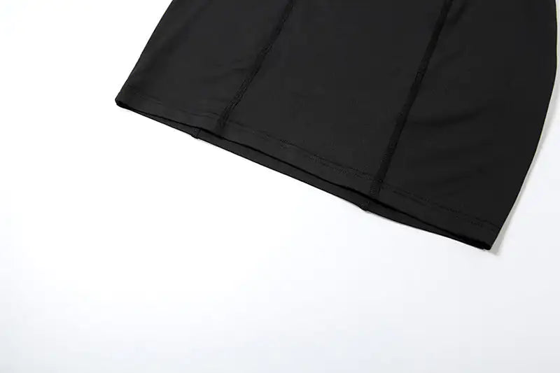 Robe Mini à Manches Longues Chic pour une Élégance Sans Effort