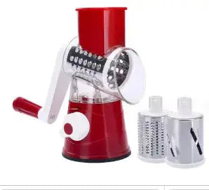Râpe manuelle de cuisine premium en noir classique