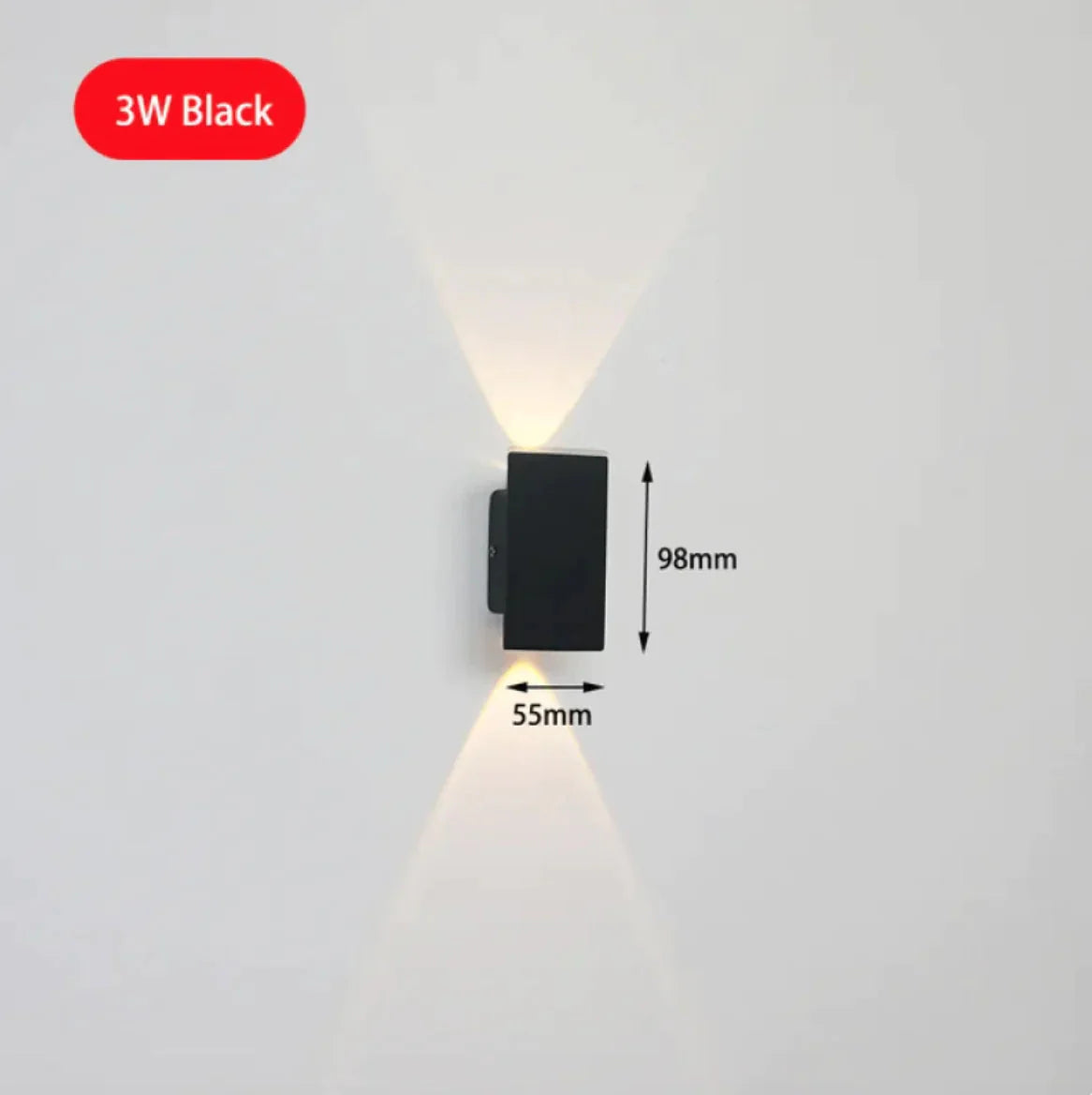 Modern 6W LED Indoor Wall Lamp for Bedroom & Living Room