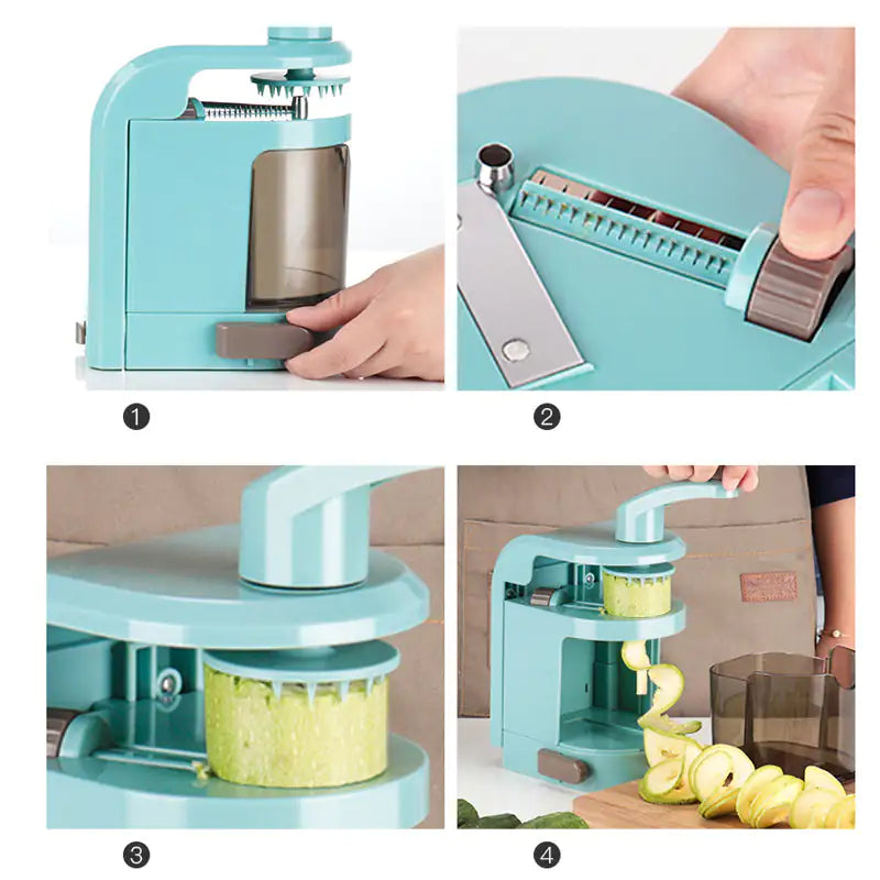 Creador de Ensaladas Spiralizer Manual Top Chef