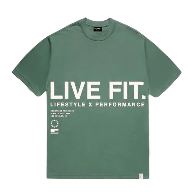 Camiseta de algodón para gimnasio de hombre premium