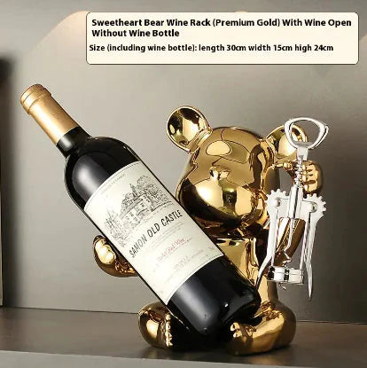 Étagère à vin créative pour salon haut de gamme