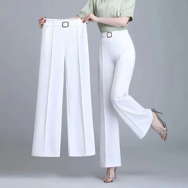 Pantalons de costume élégants et polyvalents pour femmes