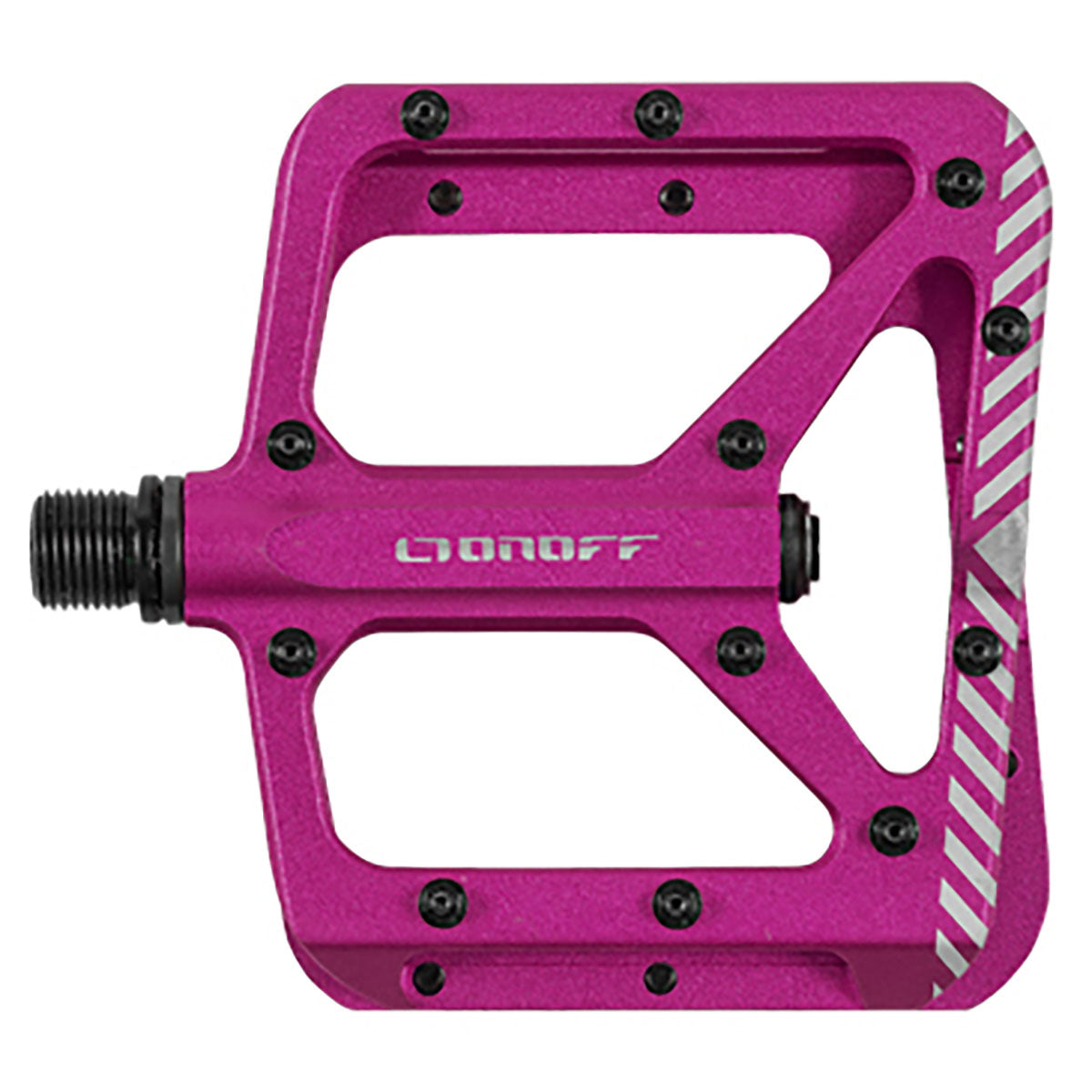 ONOFF SHIELD V2 MTB Pedals - Anthracite, Fuchsia, Blue - Korvel