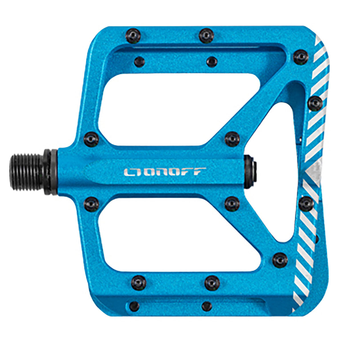 ONOFF SHIELD V2 MTB Pedals - Anthracite, Fuchsia, Blue - Korvel