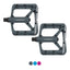ONOFF SHIELD V2 MTB Pedals - Anthracite, Fuchsia, Blue - Korvel