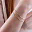 Handcrafted Luxury Gold Chain Bracelet