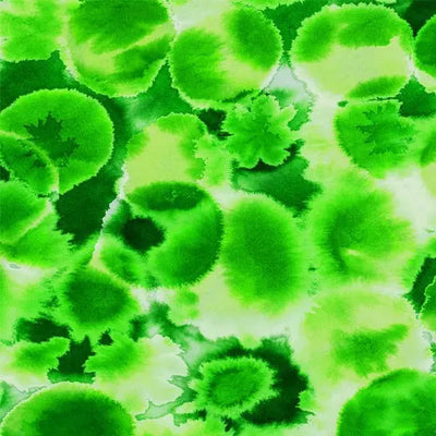 Tela de algodón Green Opalescence Wideback por yarda