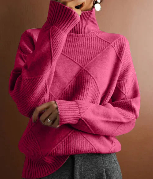 Knitwear Long-Sleeved Top for Autumn and Winter