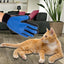 Gants de toilettage pour animaux de compagnie de qualité supérieure pour un retrait de poils sans ef