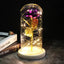 Enchanted Glass Rose Decoration for Home Decor