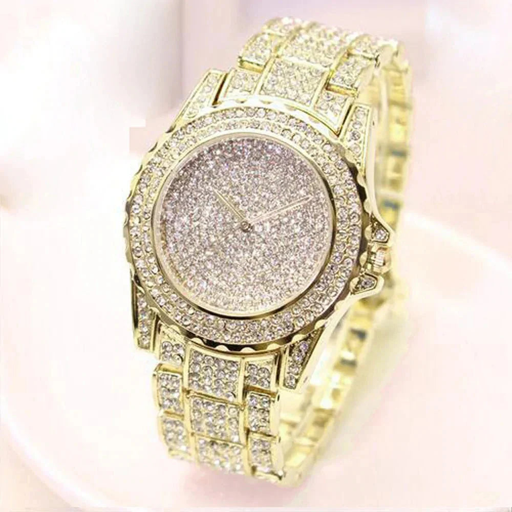 Reloj de Diamante de Lujo - Elegancia Atemporal