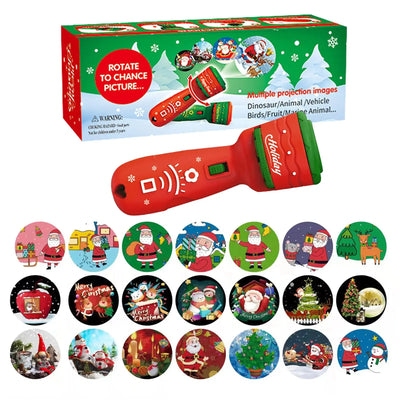 Christmas Flashlight Projection Toy