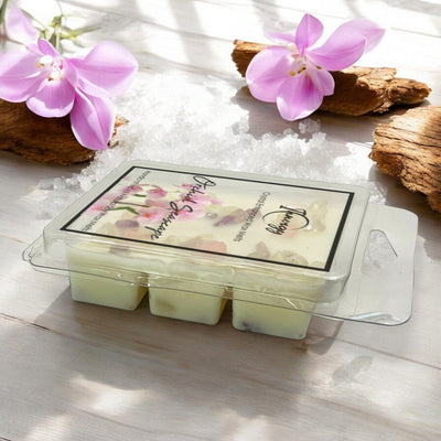 Ocean Blossom Crystal-Infused Coconut-Soy Wax Melts - Korvel