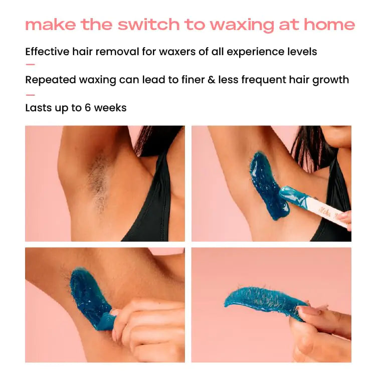 KoluaWax Premium Waxing Kit for Women - Complete Hair Removal Solution