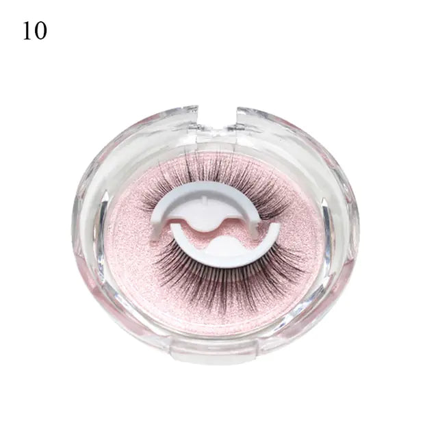 Self-Adhesive False Eyelashes for Effortless Beauty
