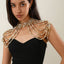 Elegant Multi-Layer Tassel Pearl Shoulder Chain