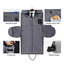 Sac à vêtements convertible avec trousse de toilette - Gris clair