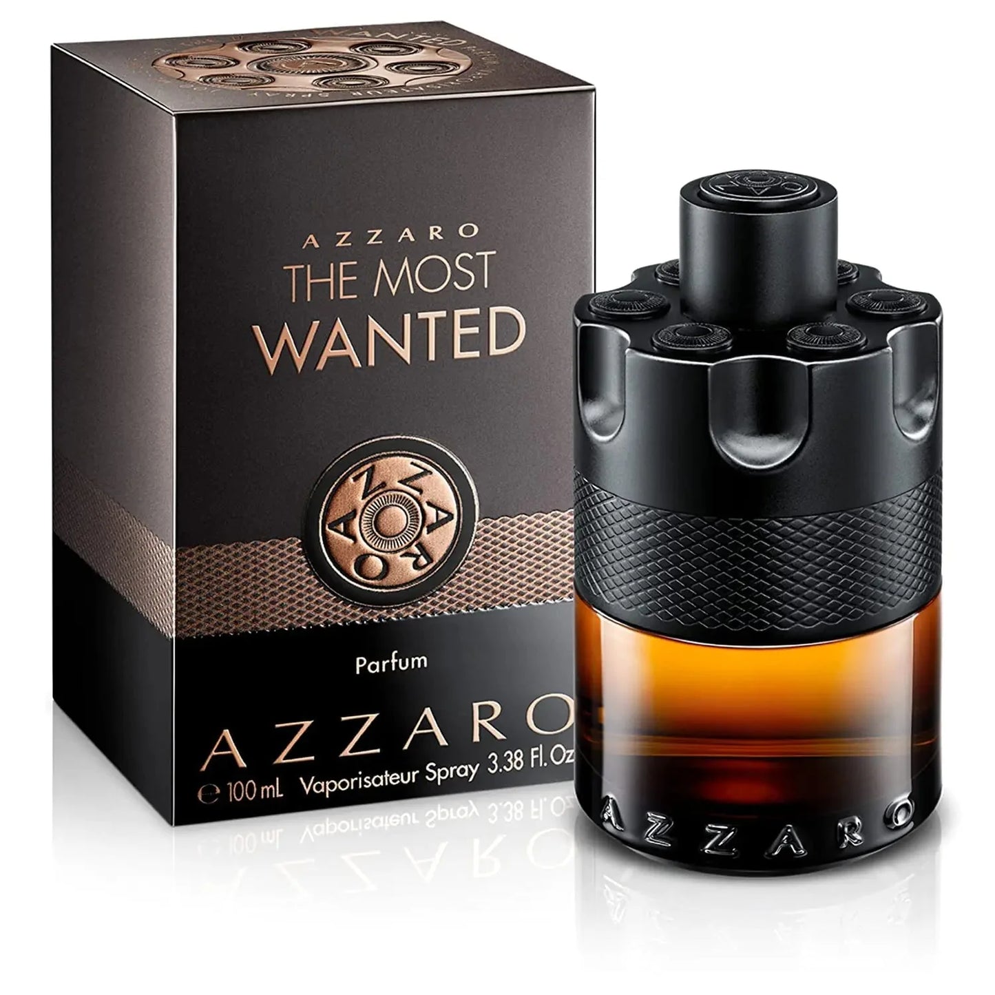 Azzaro The Most Wanted Parfum - Intense Cologne pour Homme - 3,38 Fl Oz