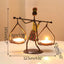 Candelabro Moderno Iron Man - Decoración Elegante para el Hogar