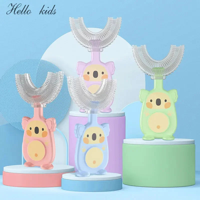 Children's Smart 360 Degree U Shape Manual Toothbrush