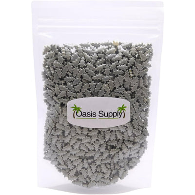 Decoraciones Comestibles de Pastel en Forma de Árbol de Navidad Plateado Oasis Supply, 200g